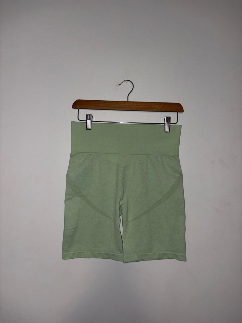 Vitae Apparel ~ Green Biker Shorts
